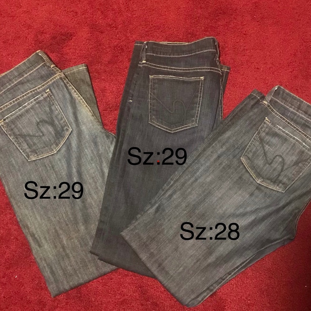 Bundle! 3 Citizens Of Humanity Kelly Bootcut Jeans